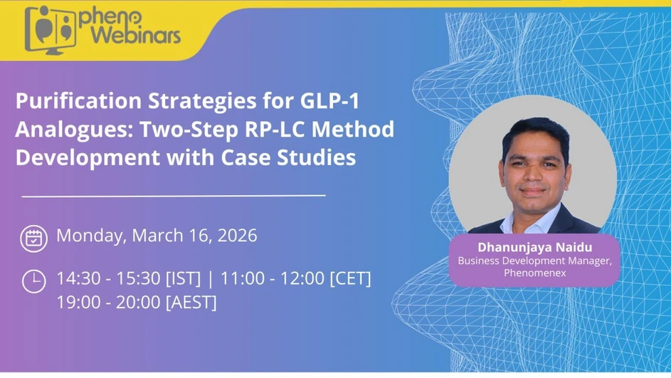 Phenomenex: Purification Strategies for GLP-1 Analogues: Two-Step RP-LC Method Development with Case Studies