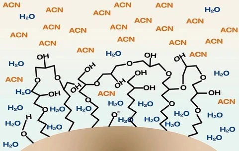 Úspěšné technické řešení analytických metod pomocí HILIC jako alternativního retenčního mechanismu