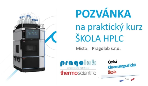 Praktický kurz Škola HPLC