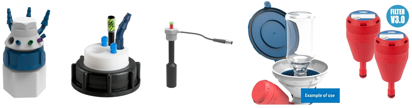 SCAT: S.C.A.T Komplexní řešení pro Váš odpad HPLC rozpouštědel