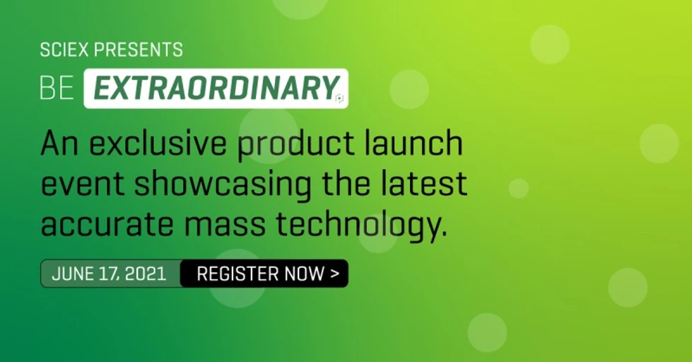 SCIEX: An exclusive product launch event showcasing the latest accurate mass technology from SCIEX