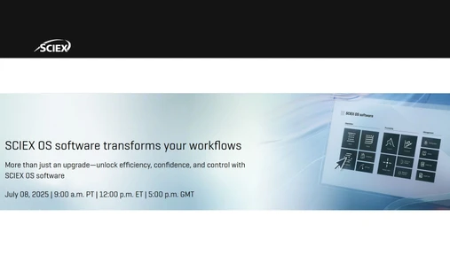 SCIEX OS software transforms your workflows
