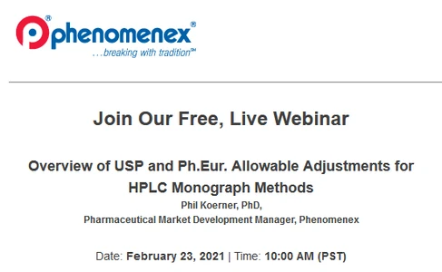 Overview of USP and Ph.Eur. Allowable Adjustments for HPLC Monograph Methods