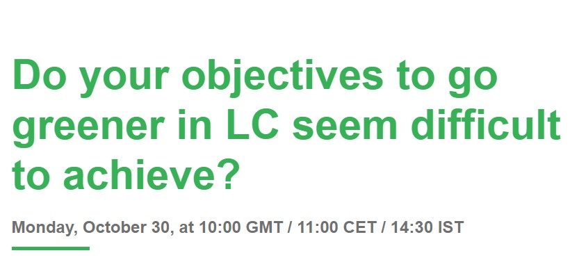 SelectScience: Do your objectives to go greener in LC seem difficult to achieve?