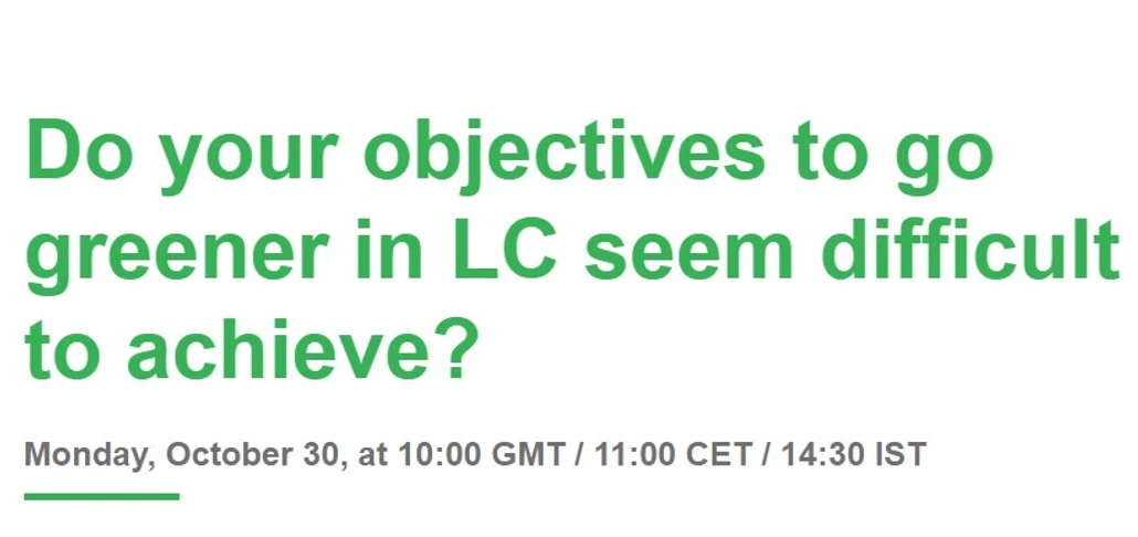 SelectScience: Do your objectives to go greener in LC seem difficult to achieve?