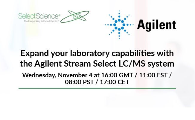 SelectScience: Expand your laboratory capabilities with the Agilent Stream Select LC/MS system