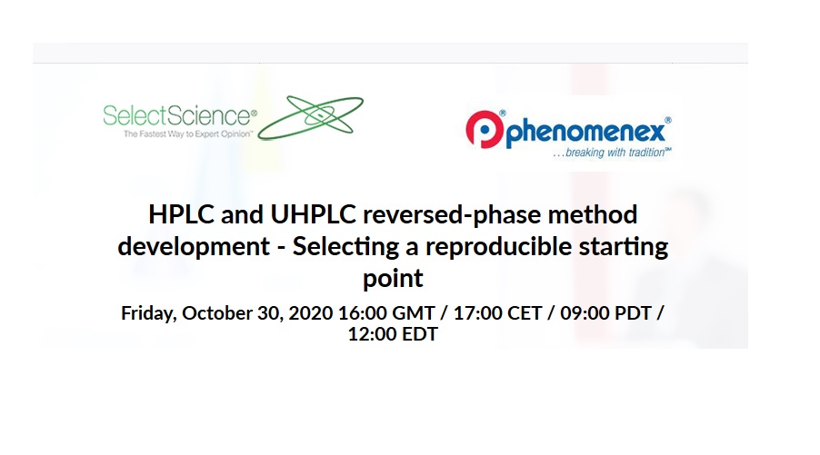 HPLC and UHPLC reversed-phase method development - Selecting a reproducible starting point