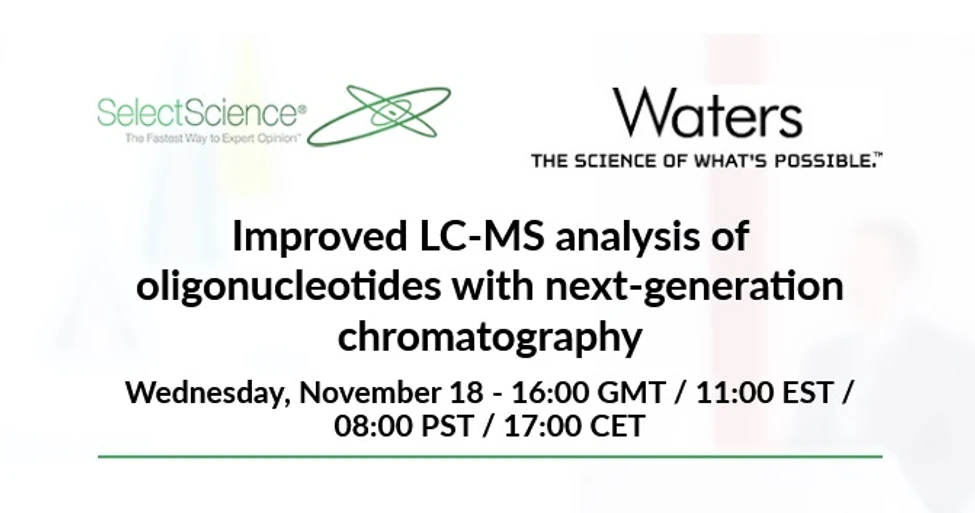 SelectScience: Improved LC-MS analysis of oligonucleotides with next-generation chromatography
