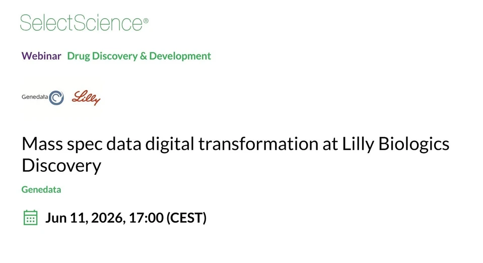 SelectScience: Mass spec data digital transformation at Lilly Biologics Discovery