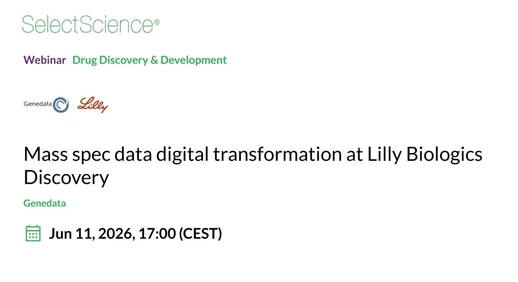 Mass spec data digital transformation at Lilly Biologics Discovery