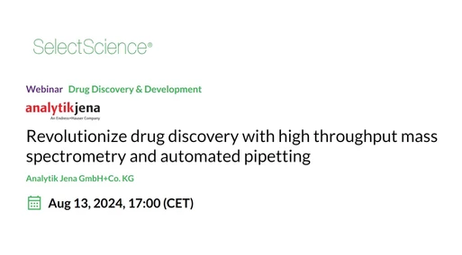 Revolutionize drug discovery with high throughput mass spectrometry and automated pipetting