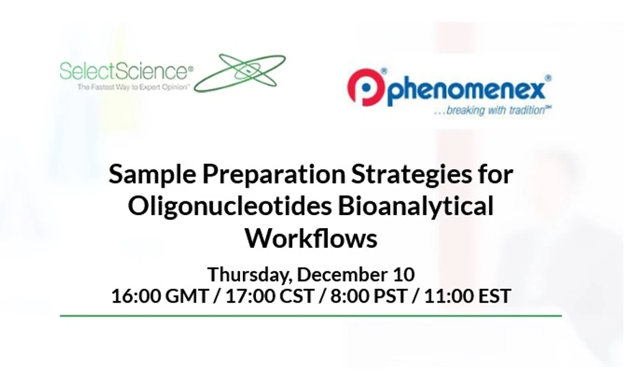 SelectScience: Sample Preparation Strategies for Oligonucleotides Bioanalytical Workflows