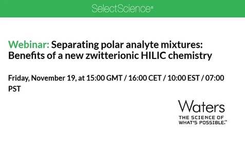 Separating polar analyte mixtures: Benefits of a new zwitterionic HILIC chemistry
