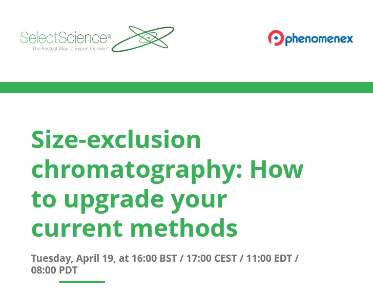 SelectScience: Size-exclusion chromatography: How to upgrade your current methods