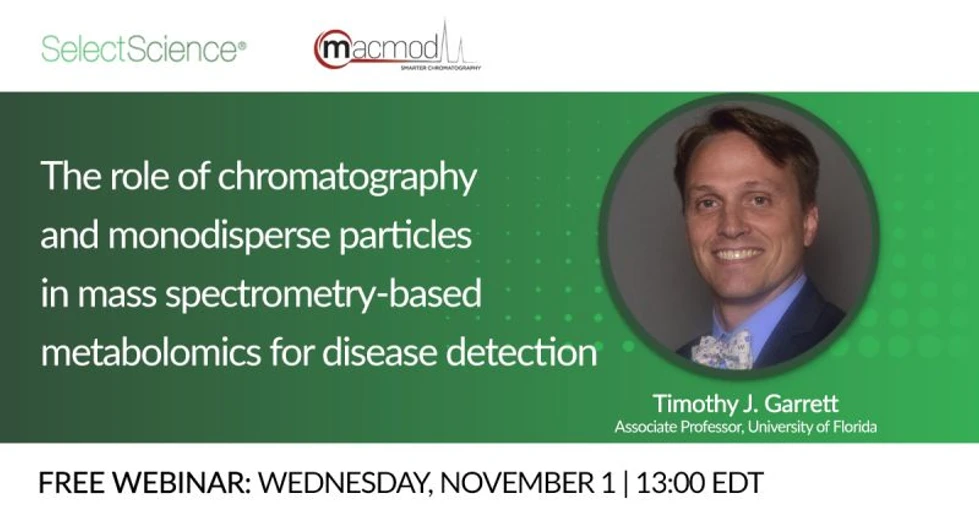 SelectScience: The role of chromatography and monodisperse particles in mass spectrometry-based metabolomics for disease detection
