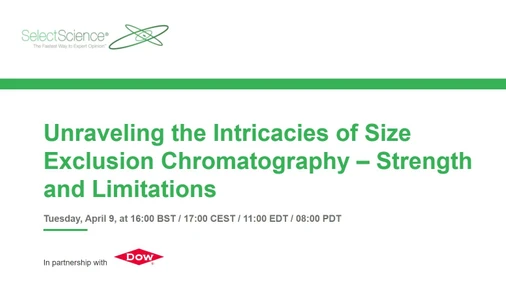 Unraveling the Intricacies of Size Exclusion Chromatography – Strength and Limitations