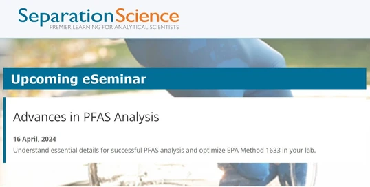 Advances in PFAS Analysis