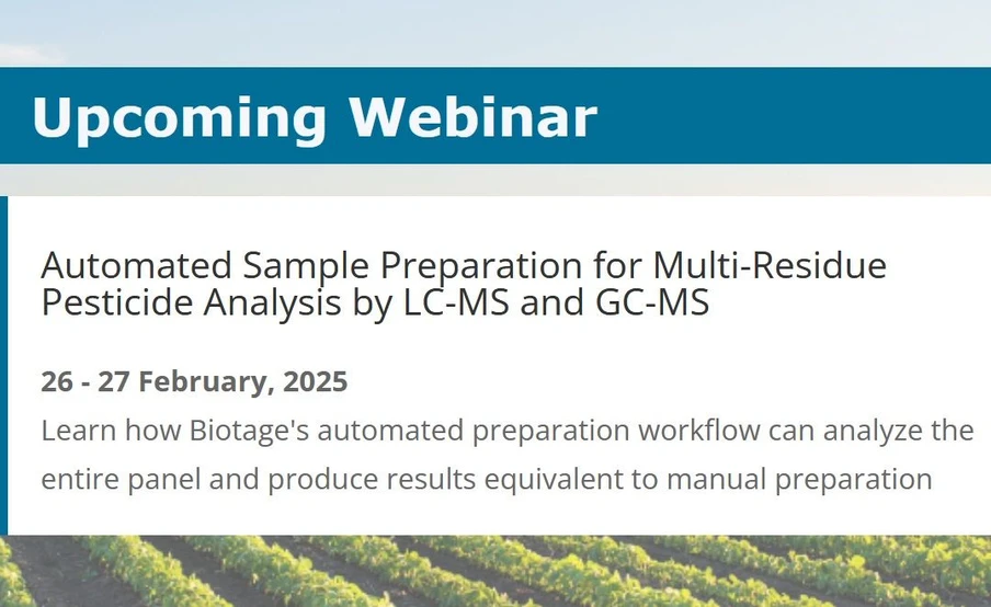 Separation Science: Automated Sample Preparation for Multi-Residue Pesticide Analysis by LC-MS and GC-MS