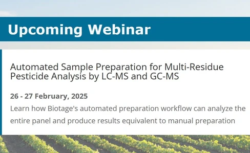 Automated Sample Preparation for Multi-Residue Pesticide Analysis by LC-MS and GC-MS