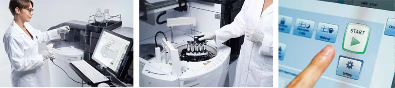 Shimadzu: Snadné ovládání pomocí jednoduchých kroků