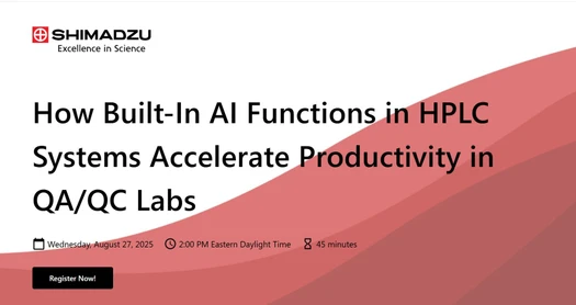 How Built-In AI Functions in HPLC Systems Accelerate Productivity in QA/QC Labs