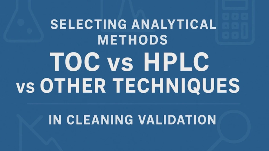 <p>Shimadzu: Volba analytických metod při validaci čištění: TOC vs. HPLC vs. další techniky</p>