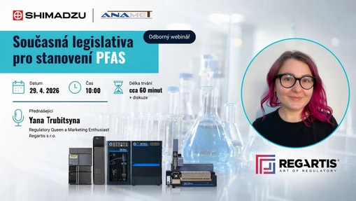 Pozvánka na webinář Současná legislativa pro stanovení PFAS