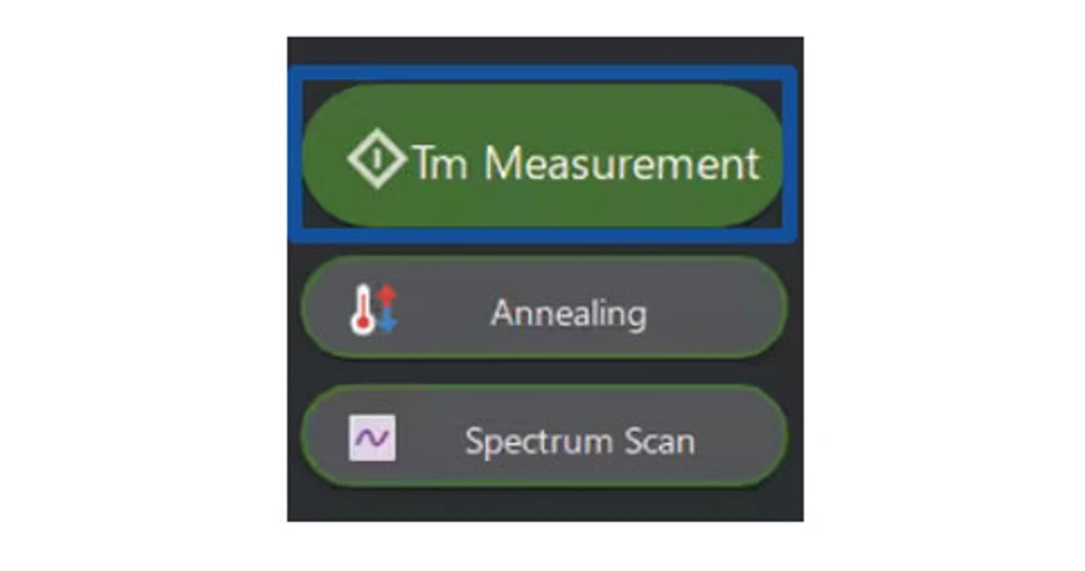 Shimadzu: Měření Tm