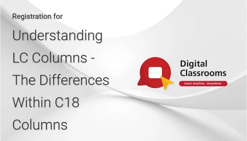 Understanding LC Columns - The Differences Within C18 Columns