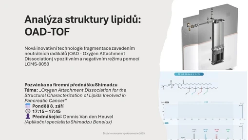 Shimadzu na Škole hmotnostní spektrometrie 2025