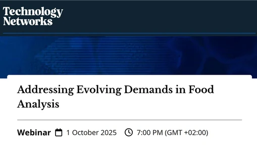 Addressing Evolving Demands in Food Analysis