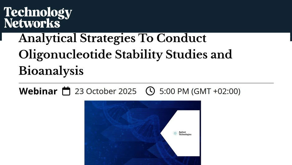 Technology Networks: Analytical Strategies To Conduct Oligonucleotide Stability Studies and Bioanalysis