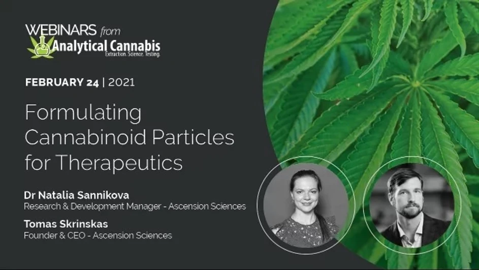 Technology Networks: Formulating Cannabinoid Particles for Therapeutics