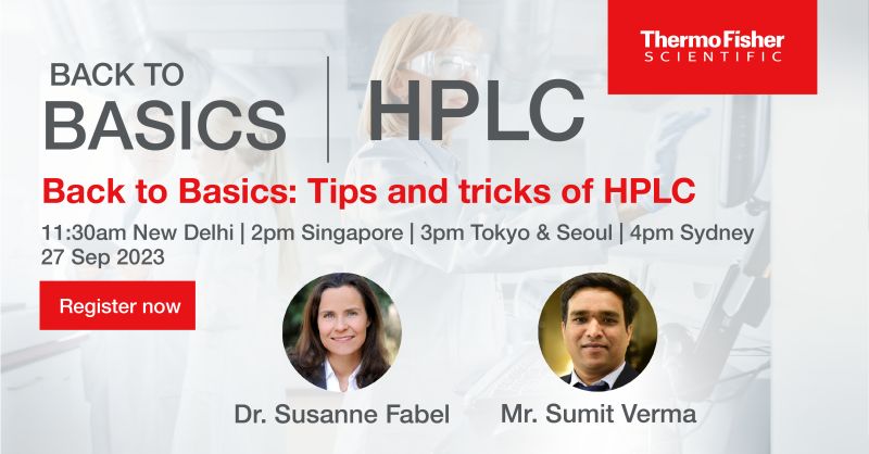 Thermo Scientific: Back to Basics – Tips and tricks of HPLC