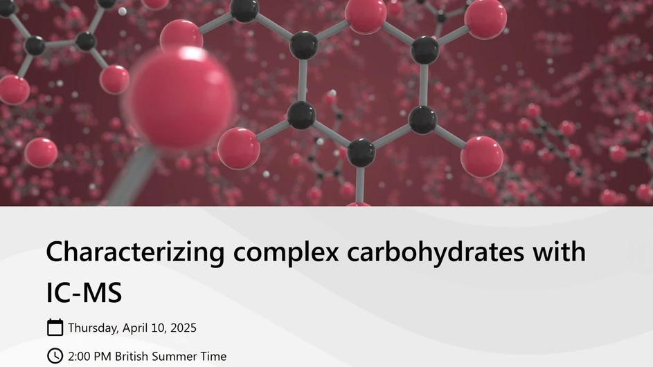 Thermo Fisher Scientific: Characterizing complex carbohydrates with IC-MS