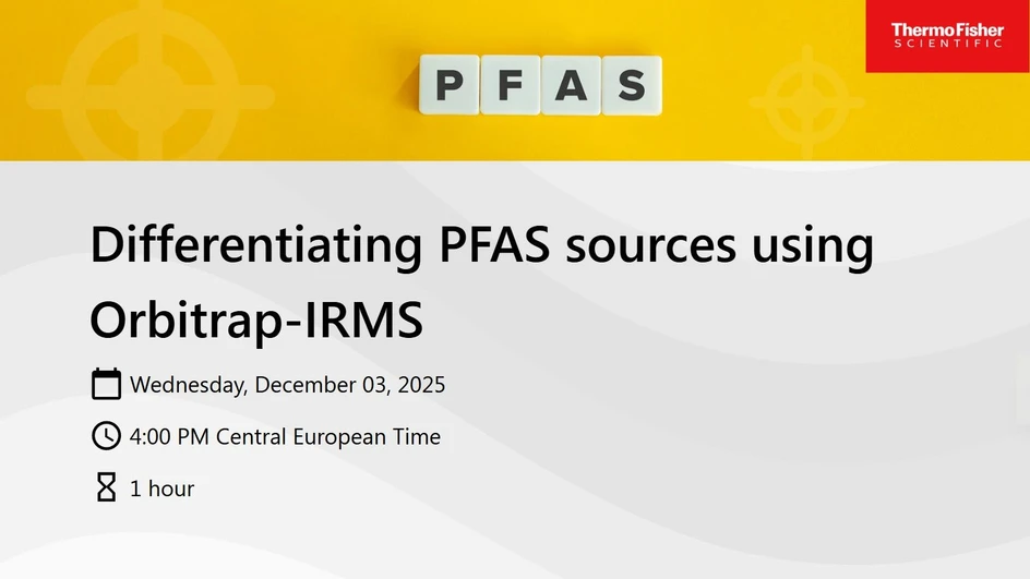 Thermo Fisher Scientific: Differentiating PFAS sources using Orbitrap-IRMS