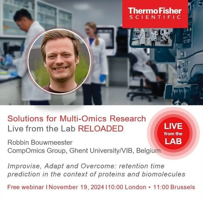 Thermo Fisher Scientific: Improvise, Adapt and Overcome: retention time prediction in the context of proteins and biomolecules