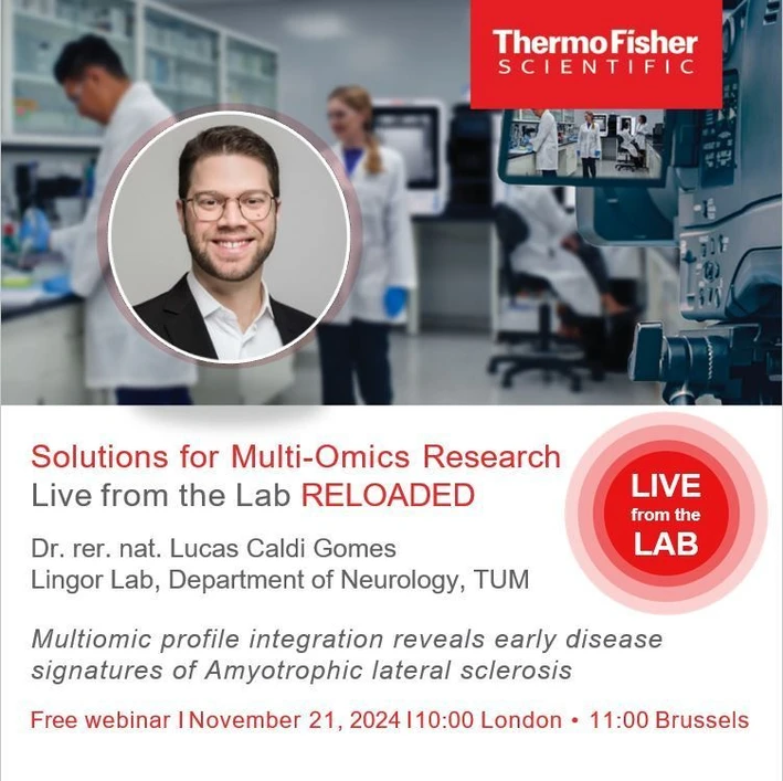 Thermo Fisher Scientific: Multiomic profile integration reveals early disease signatures of Amyotrophic lateral sclerosis