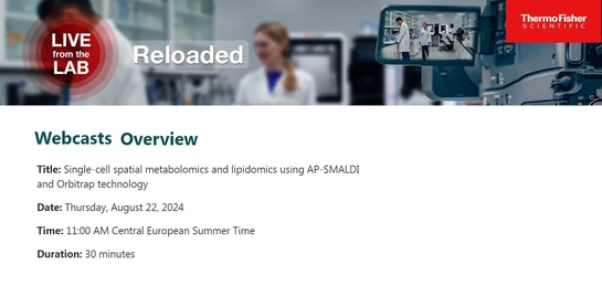 Single-cell spatial metabolomics and lipidomics using AP-SMALDI and Orbitrap technology