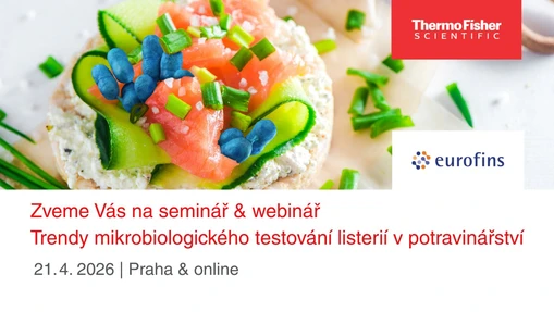 Pozvánka na odborný seminář Trendy mikrobiologického testování listerií v potravinářství 2026