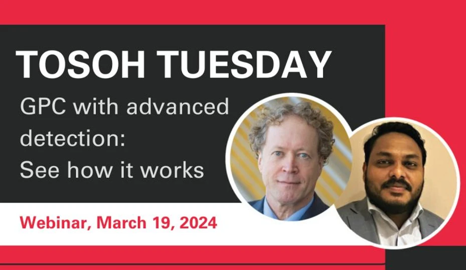 Tosoh Bioscience: Tosoh Tuesday - GPC with advanced detection: See how it works