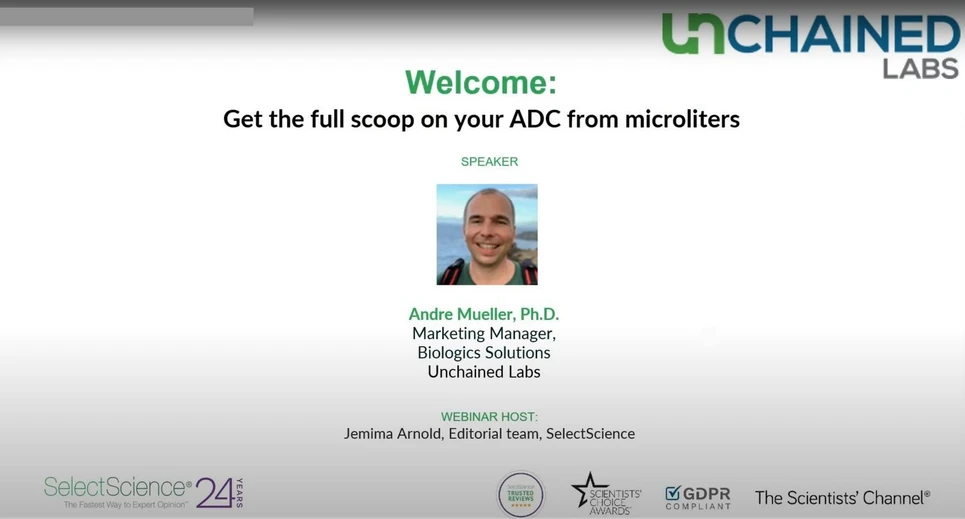 Unchained Labs: Get the full scoop on your ADC from microliters