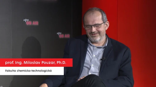 UPCE On Air: prof. Ing. Miloslav Pouzar, Ph.D. (FChT)