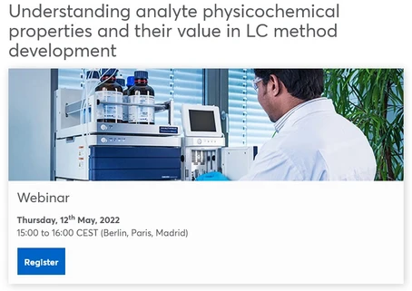 Understanding analyte physicochemical properties and their value in LC method development