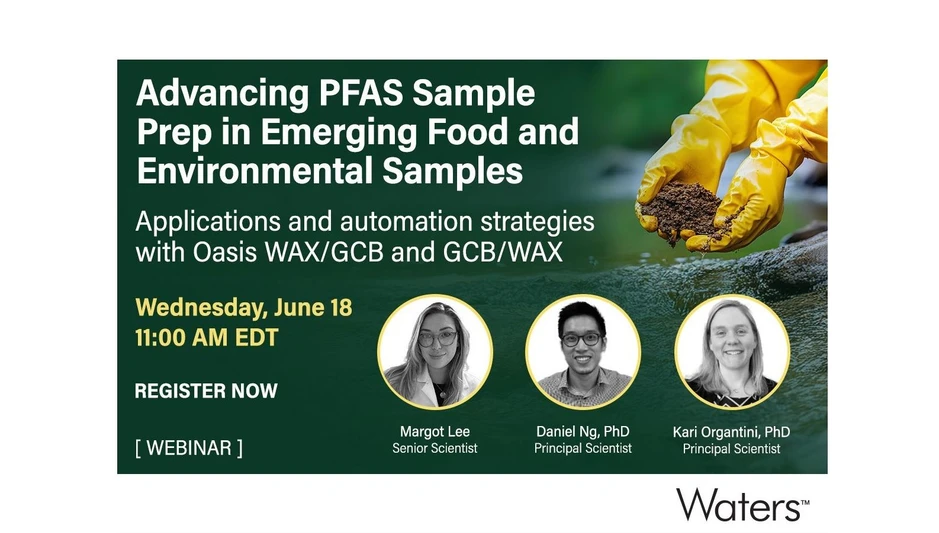 Waters Corporation: Advancing Approaches to PFAS Sample Prep in Emerging Food and Environmental Samples