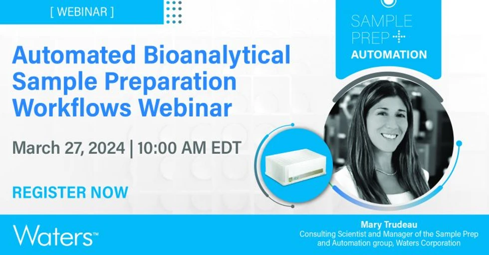 Waters Corporation: Automated Bioanalytical Sample Preparation Workflows: A Case Study of the Accurate and Robust Quantitation of Apixaban from Plasma