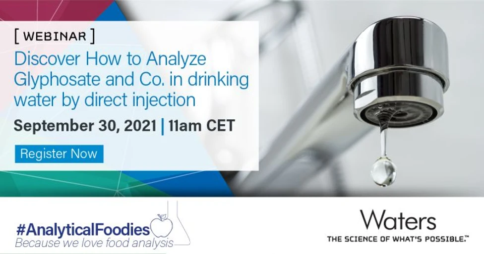 Waters Corporation: A direct way to analyze Glyphosate & Co. in drinking water