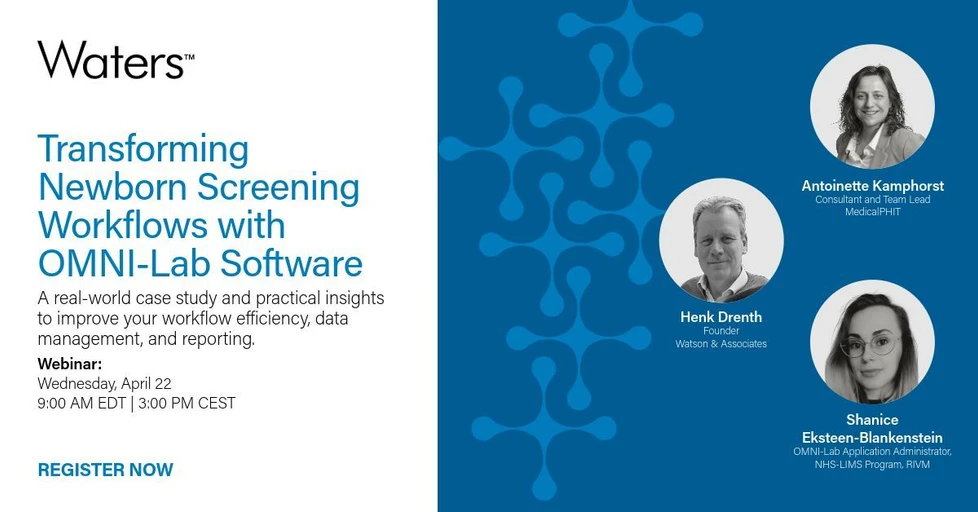 Waters Corporation: Transforming Newborn Screening Workflows: Implementing OMNI-Lab NBS Software for Efficient Data Management and Reporting