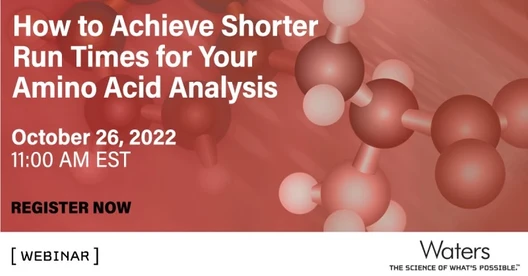 Updating your HPLC Method for Amino Acid Analysis to Save Time Compared to Traditional HPLC