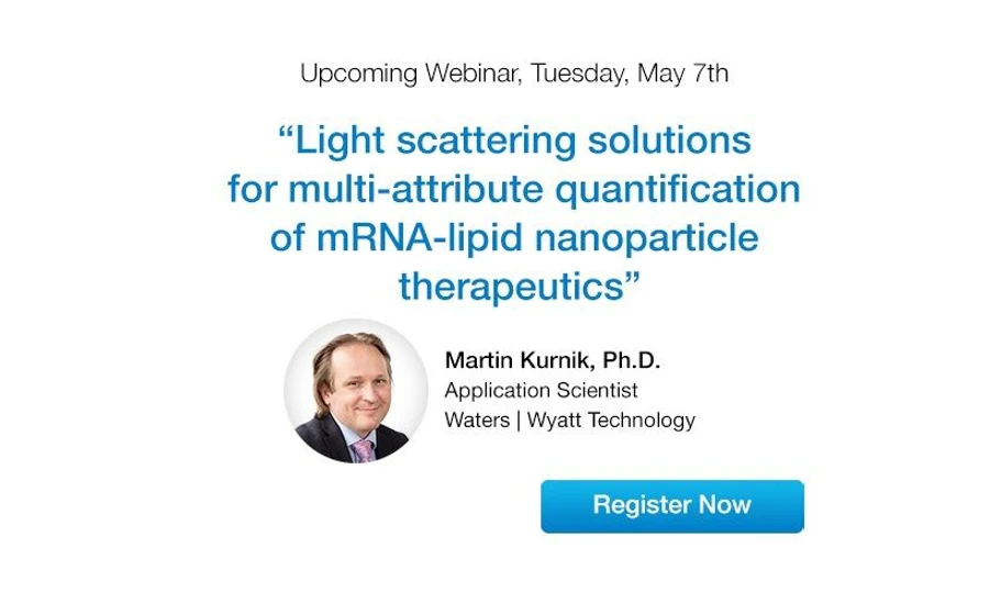 Waters: Light scattering solutions for multi-attribute quantification of mRNA-lipid nanoparticle therapeutics